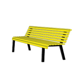 Cкамейка “Контур”